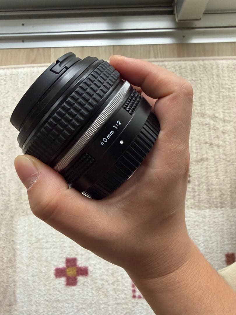 NIKKOR 40mm f/2.8 単焦点レンズ UVフィルター付き