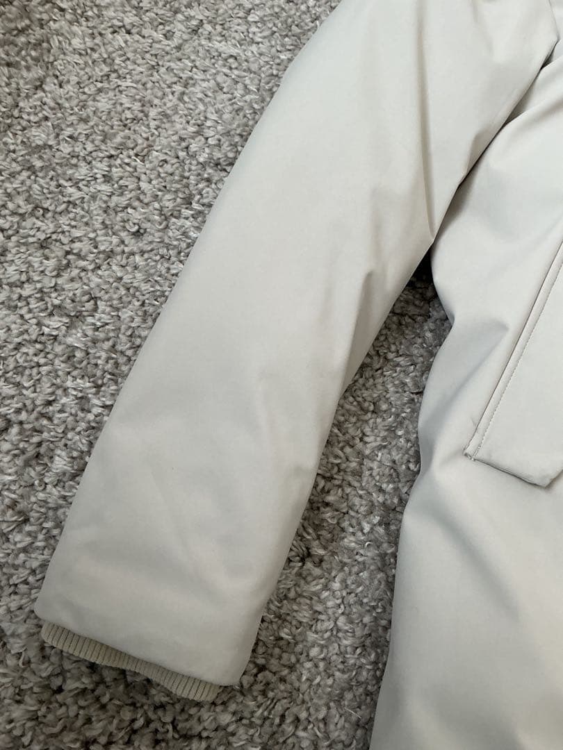 SAVETHEDUCK 上位モデル ポリエステルダウン ホワイトベージュ