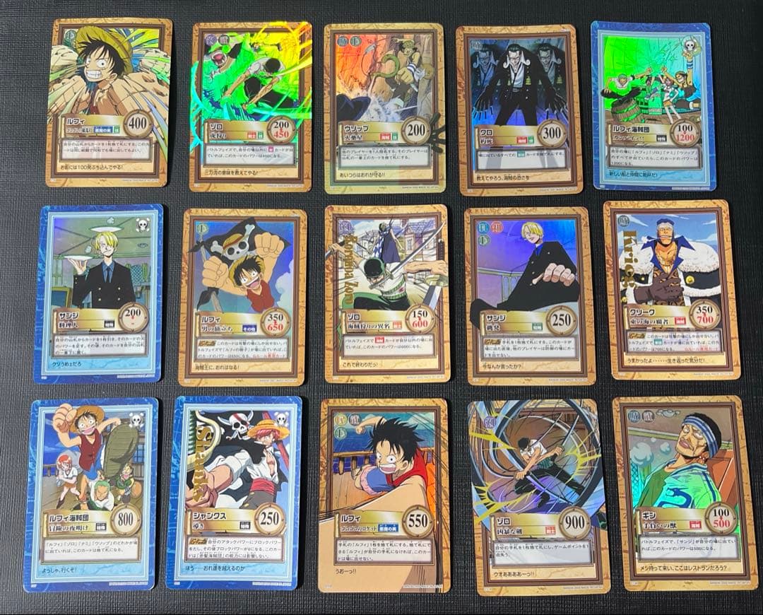 旧ワンピースカード　カードダス　ハイパーバトル　レアカード　68枚　まとめ売り