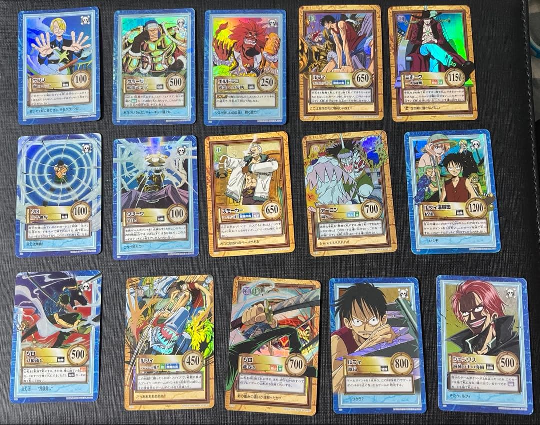 旧ワンピースカード　カードダス　ハイパーバトル　レアカード　68枚　まとめ売り