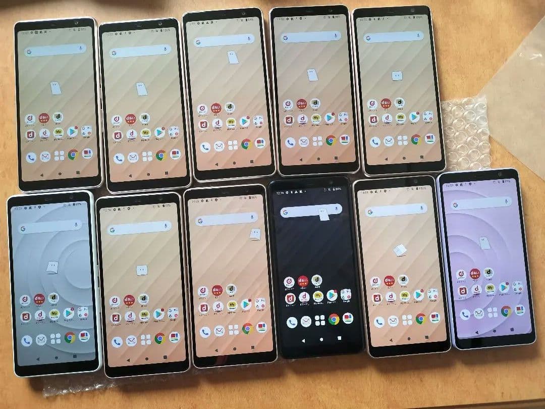 11台セットarrows be f-41A simロック解除済み