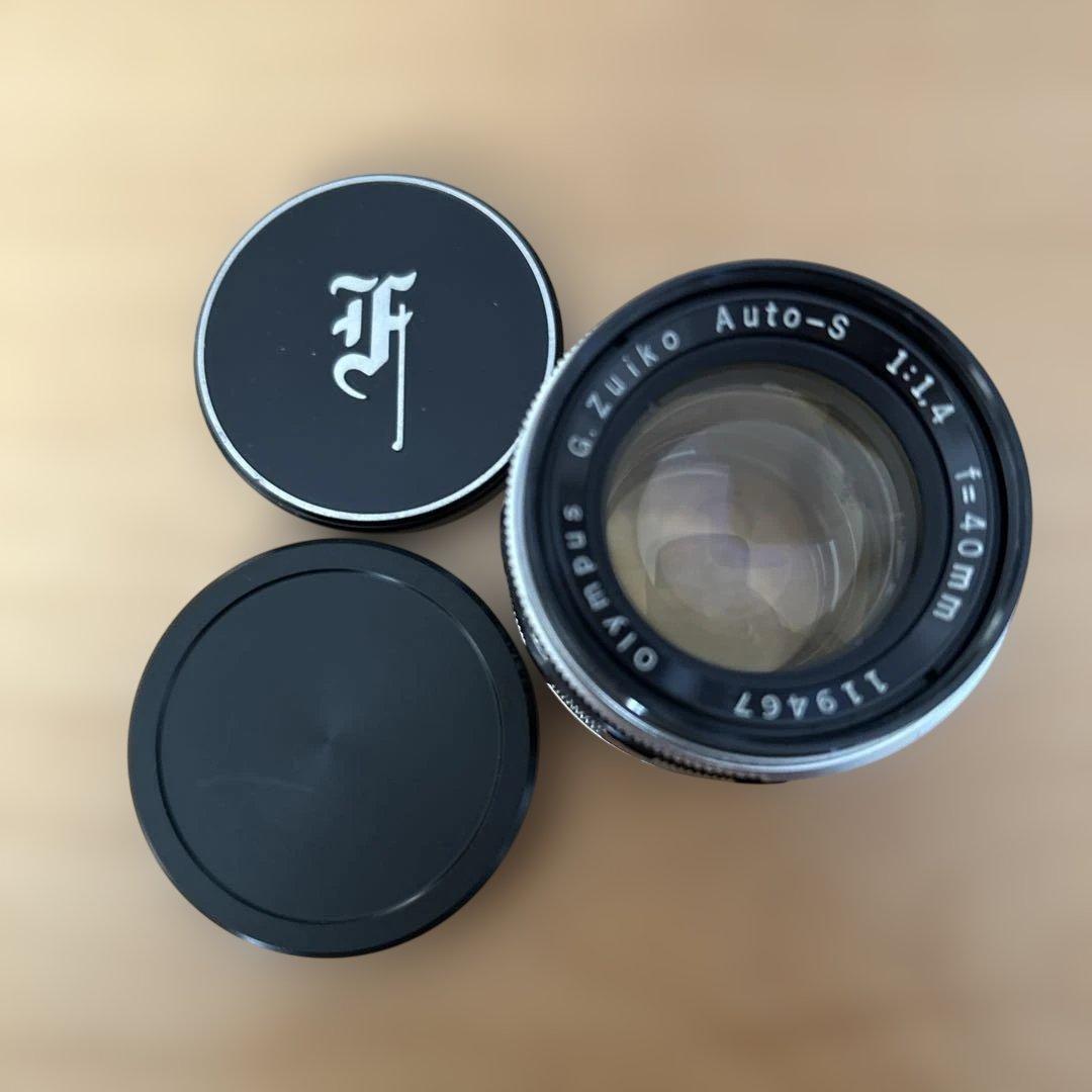 オリンパスの標準レンズ　G.Zuiko Auto-S 40mm f1.4