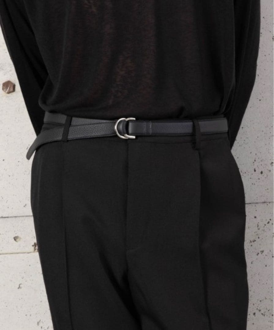 MB ULTIMATE FABRIC ダブルリングナローベルト　黒／Sサイズ