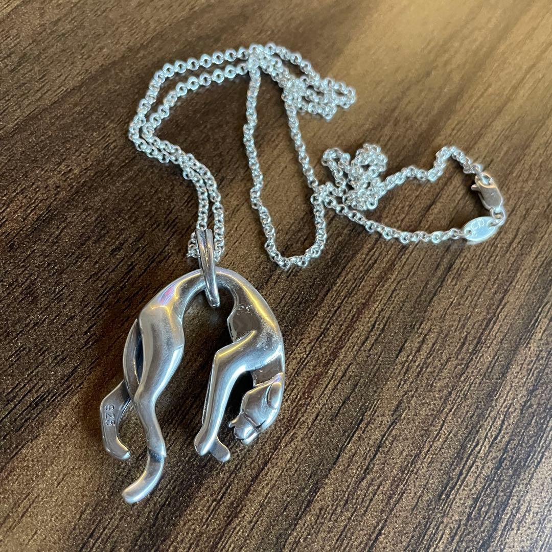 レオパード 舐達麻 バダサイ シルバー 925 ネックレス ハンドメイド