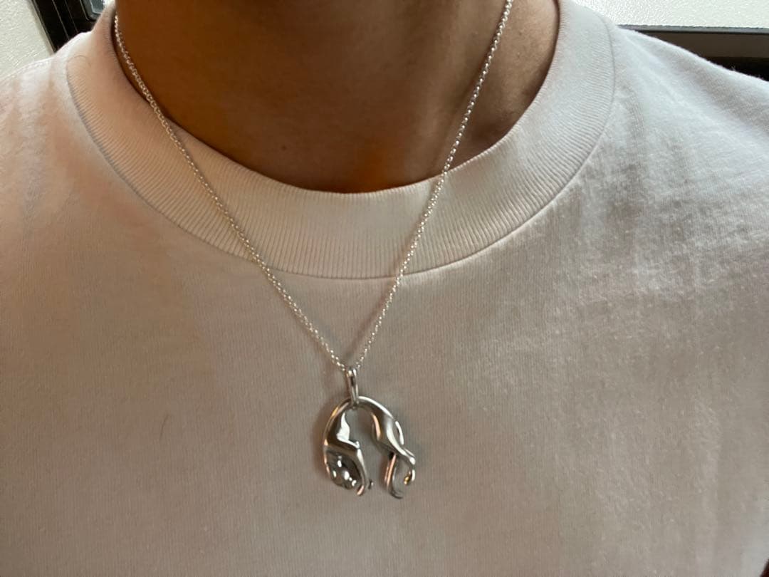 レオパード 舐達麻 バダサイ シルバー 925 ネックレス ハンドメイド