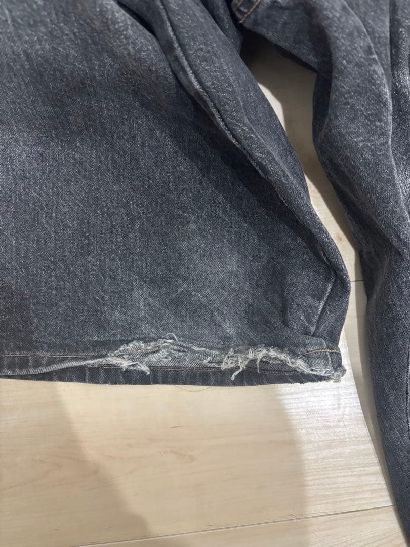 パンツ orimi 24aw overlap baggy denim