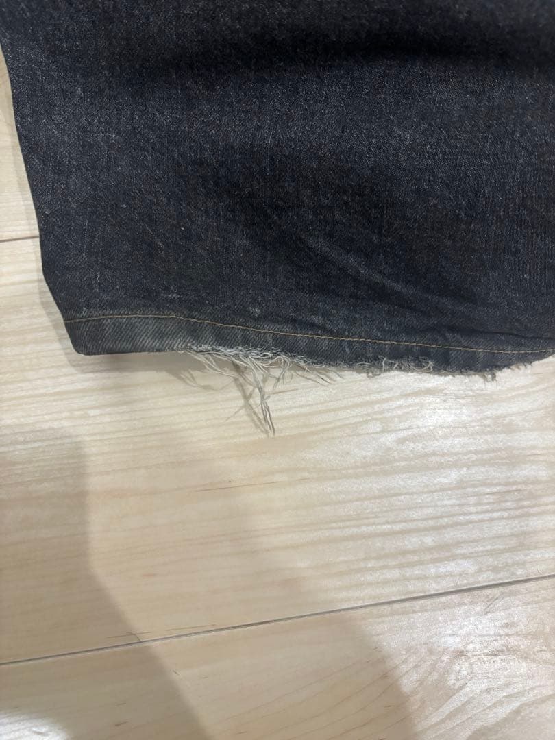 パンツ orimi 24aw overlap baggy denim