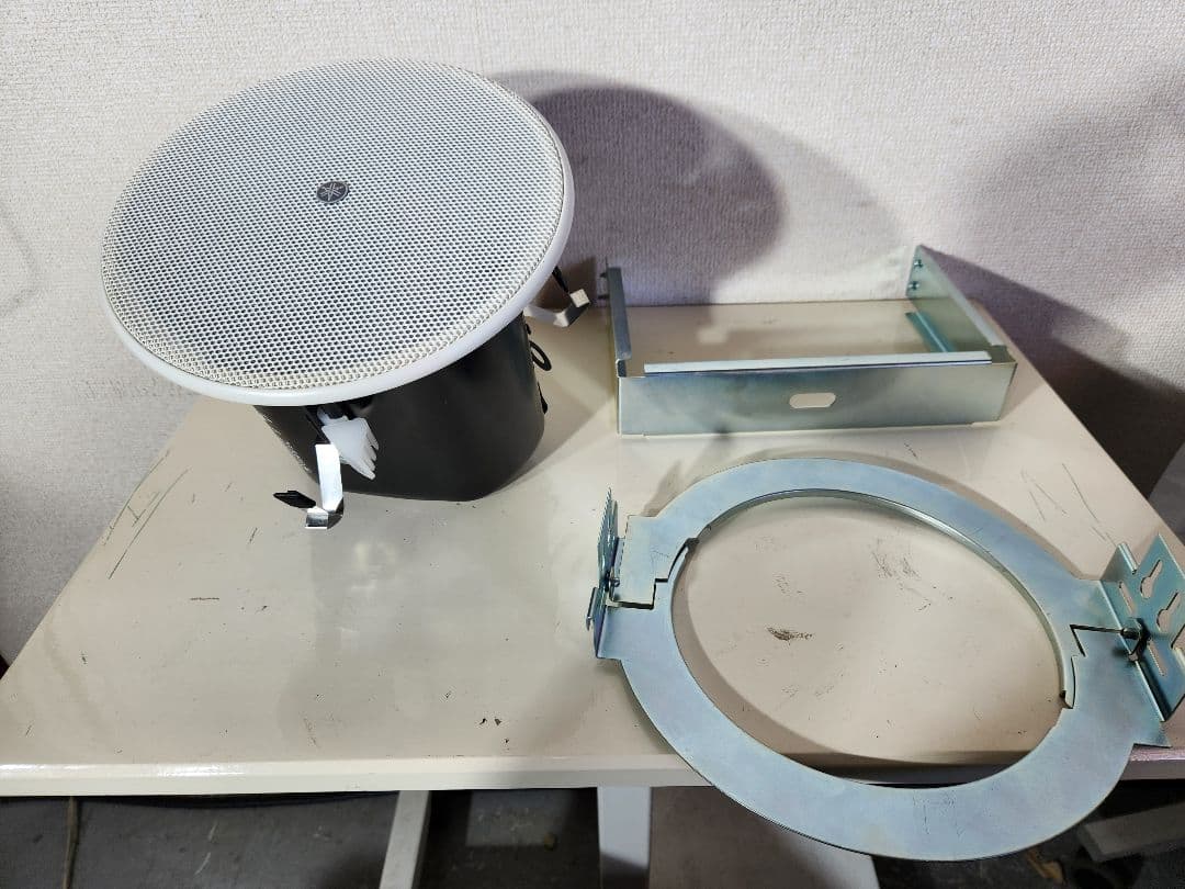 YAMAHA 小型設備用天井埋め込み型 ホワイト (1ペア) VXC4W ①