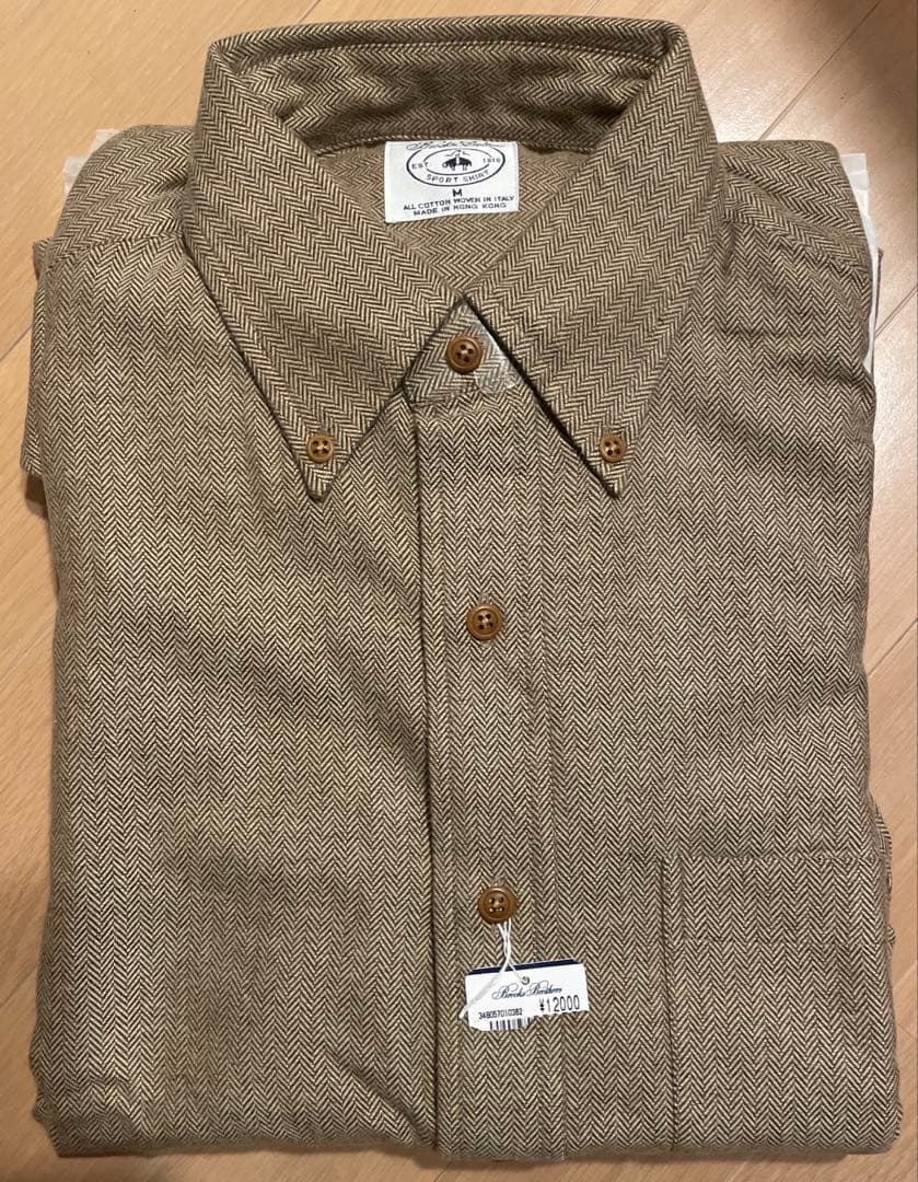 ブルックスブラザーズ　ヘンリーボーンシャツ