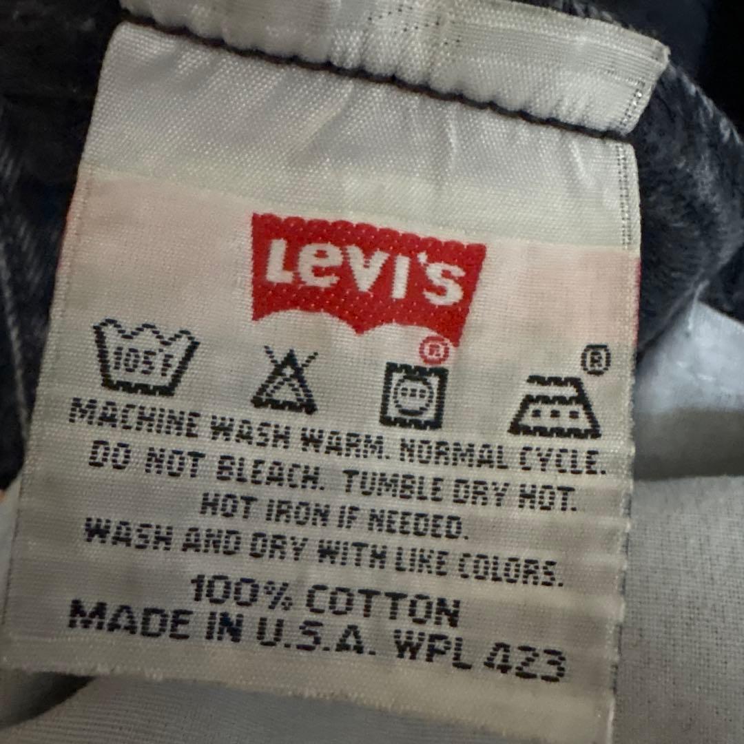 97年　USA製　Levis501 ブラック
