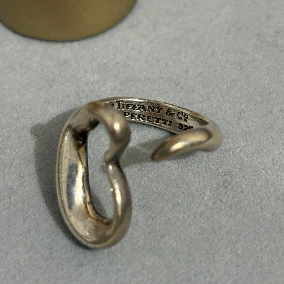ティファニー オープンハート リング シルバー925