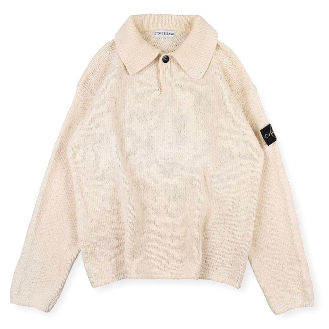 トップス 1999ss STONE  CINIELE KNIT JUMPER