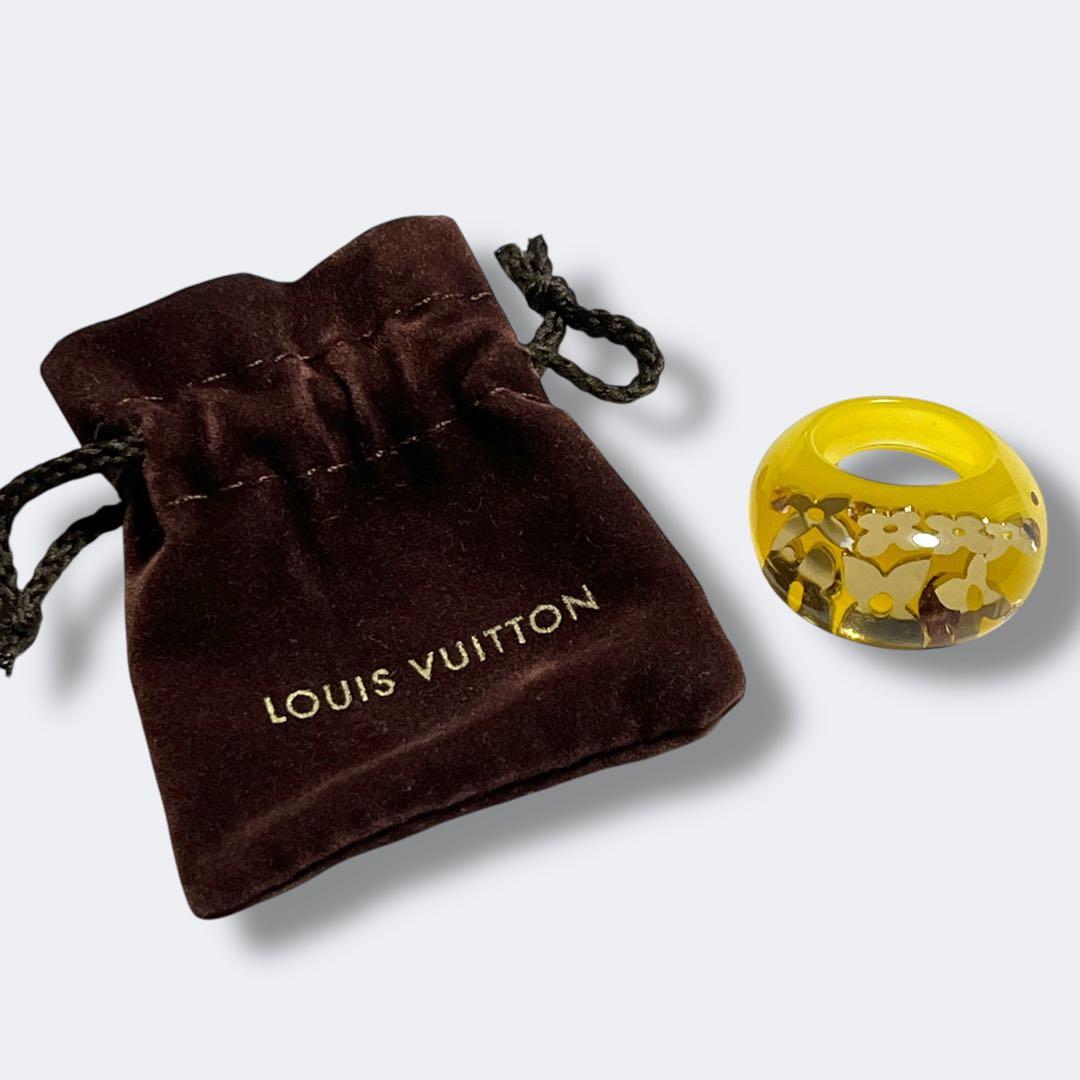 Louis Vuitton イエロー フラワーリング