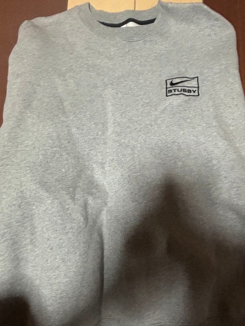 Nike × Stussy コラボ スウェット トレーナー グレー M