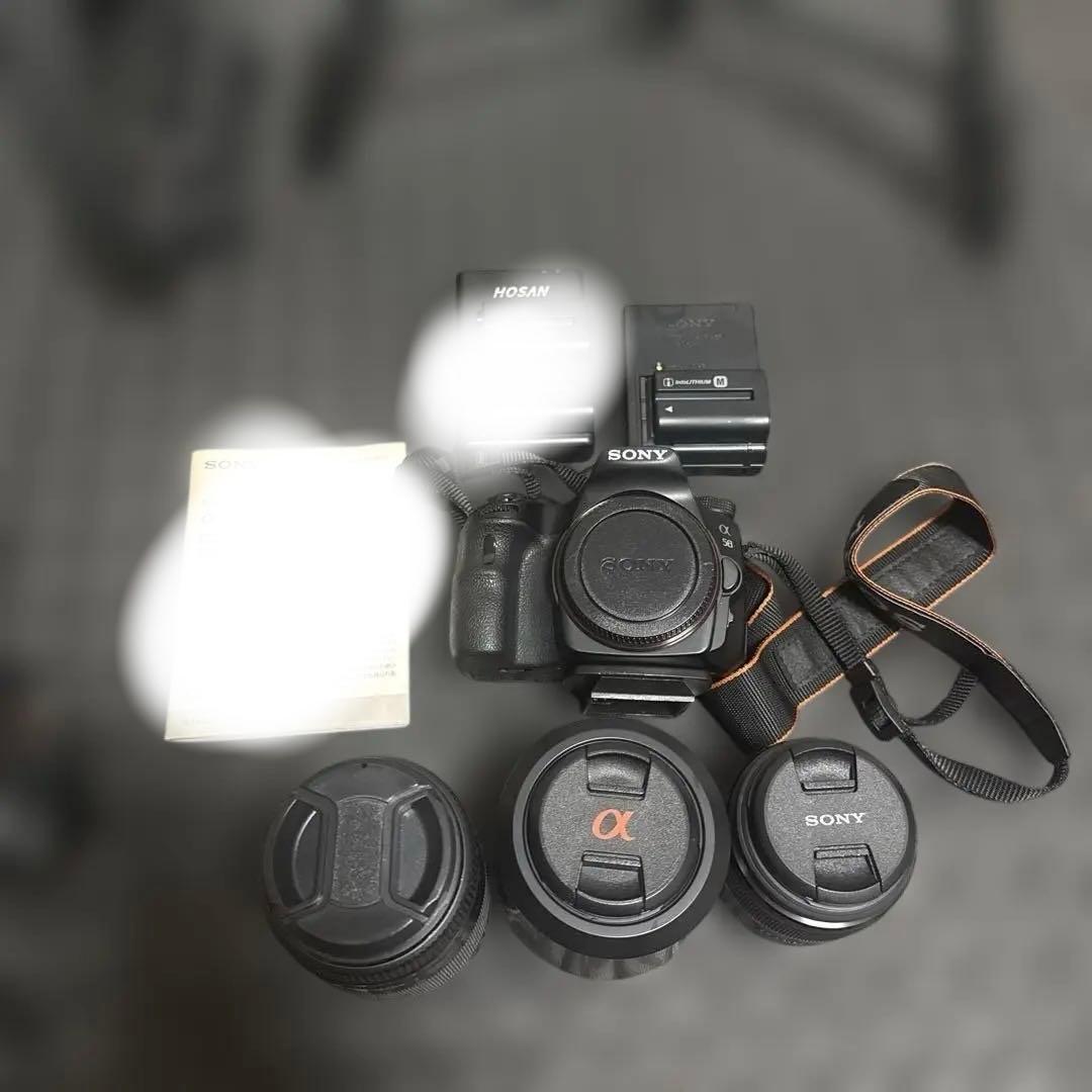 SONY α58Ⅱ a55デジタル一眼レフカメラ　Aマウント