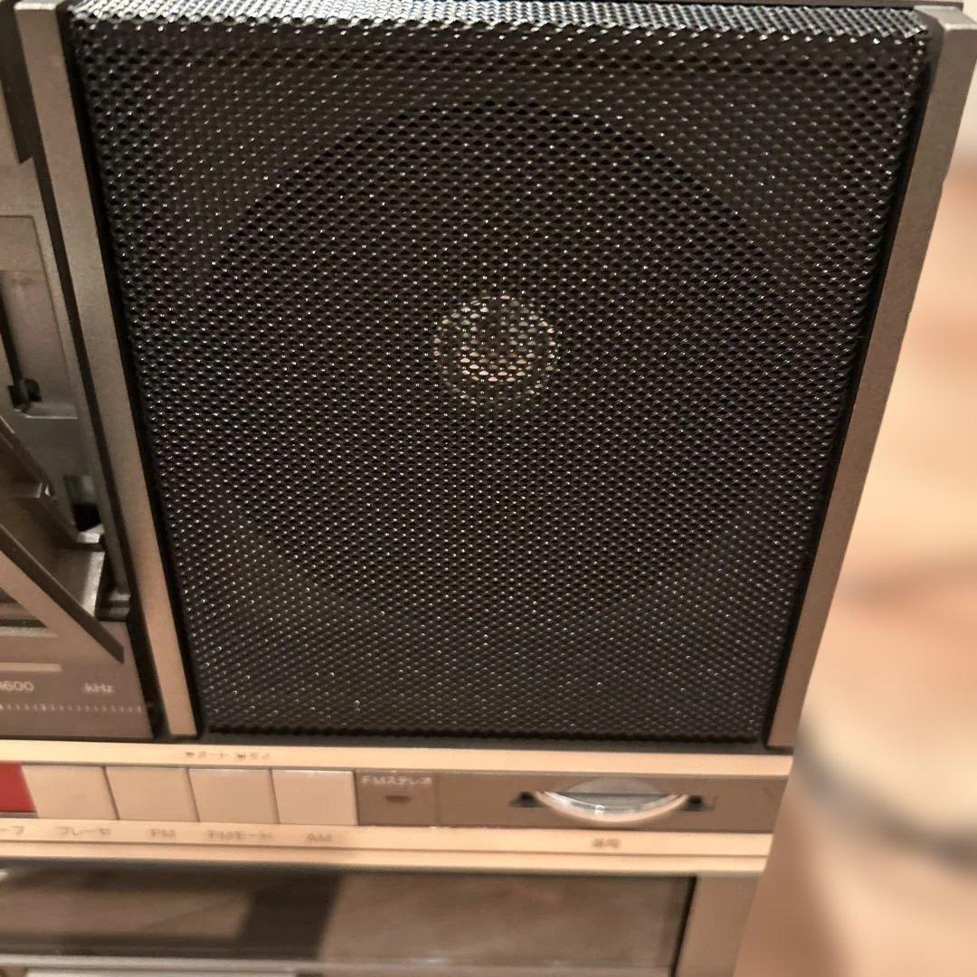 National SG-J500 ラジカセ&レコードプレーヤー