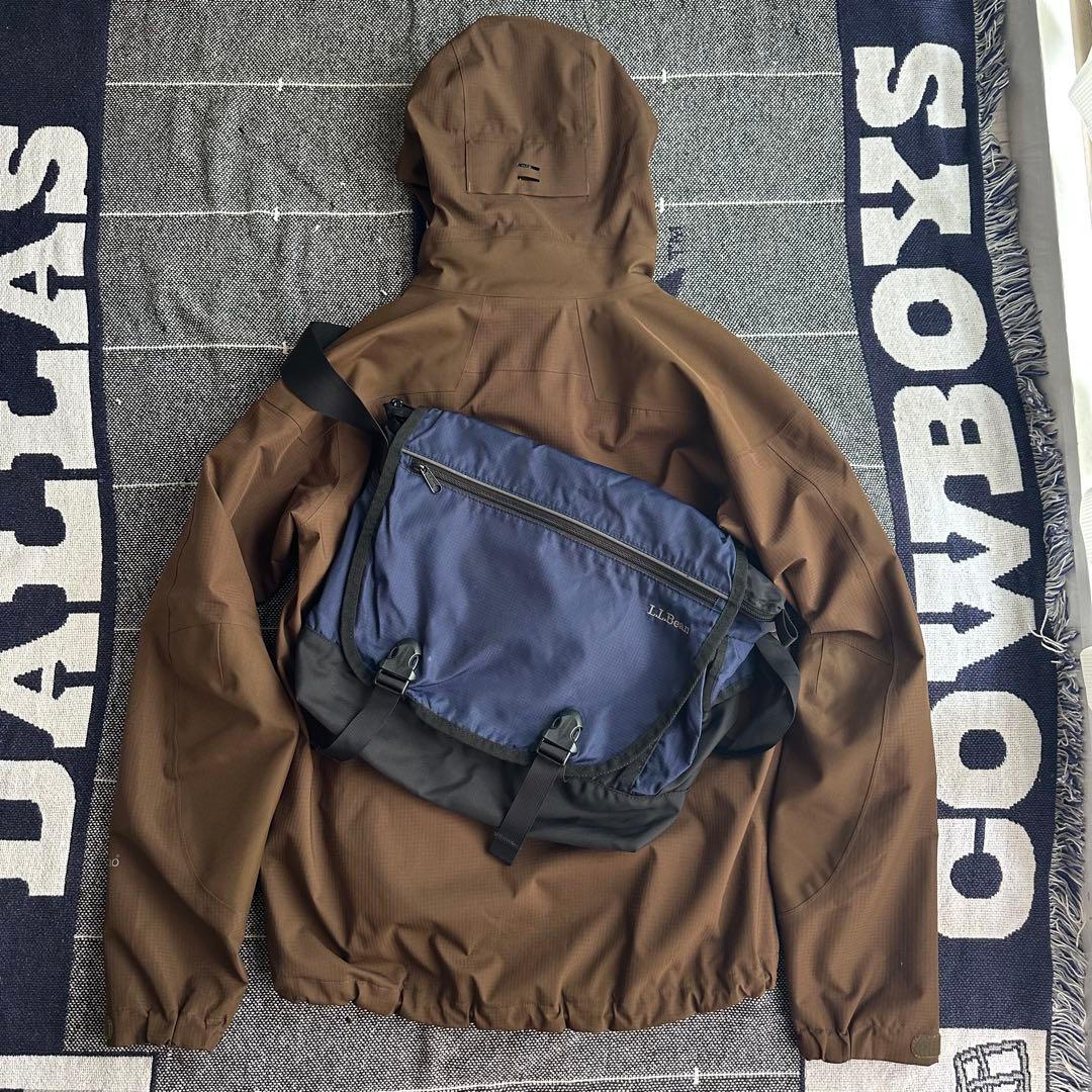 バッグ 90s L.L.Bean messenger bag shoulder navy