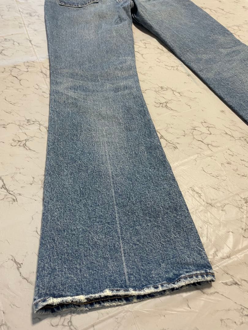 【美品】MOUSSY マウジー MVS FLARE フレアデニム 25インチ