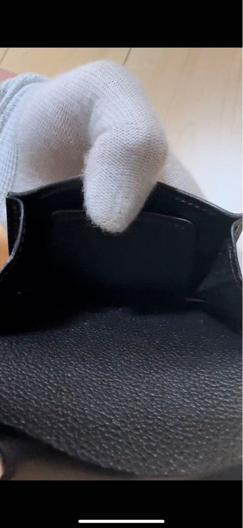 ラストクロップスタング　シェルコードバン　ブラック