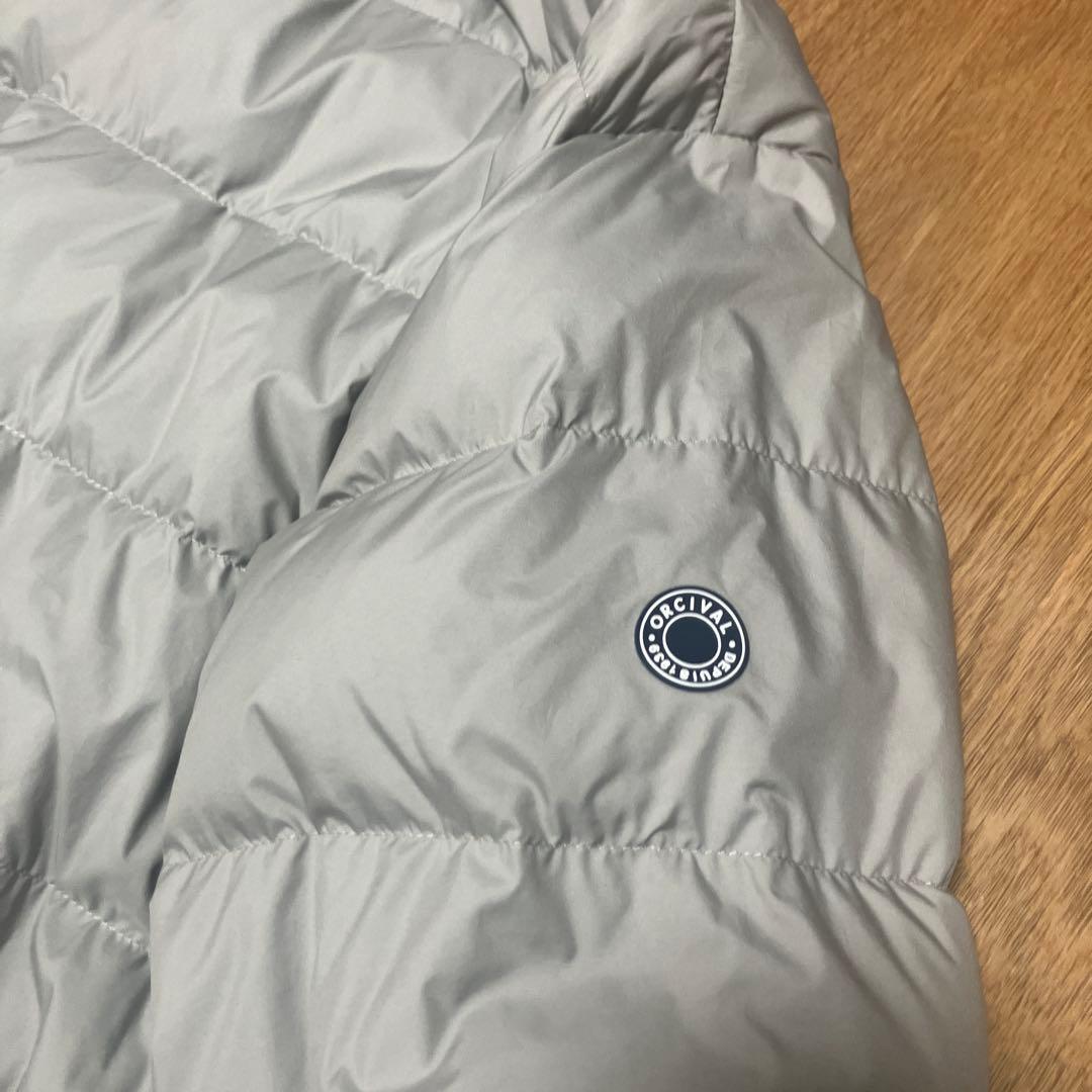 オーシバル　ロングダウンジャケット ライトグレー サイズ1 M