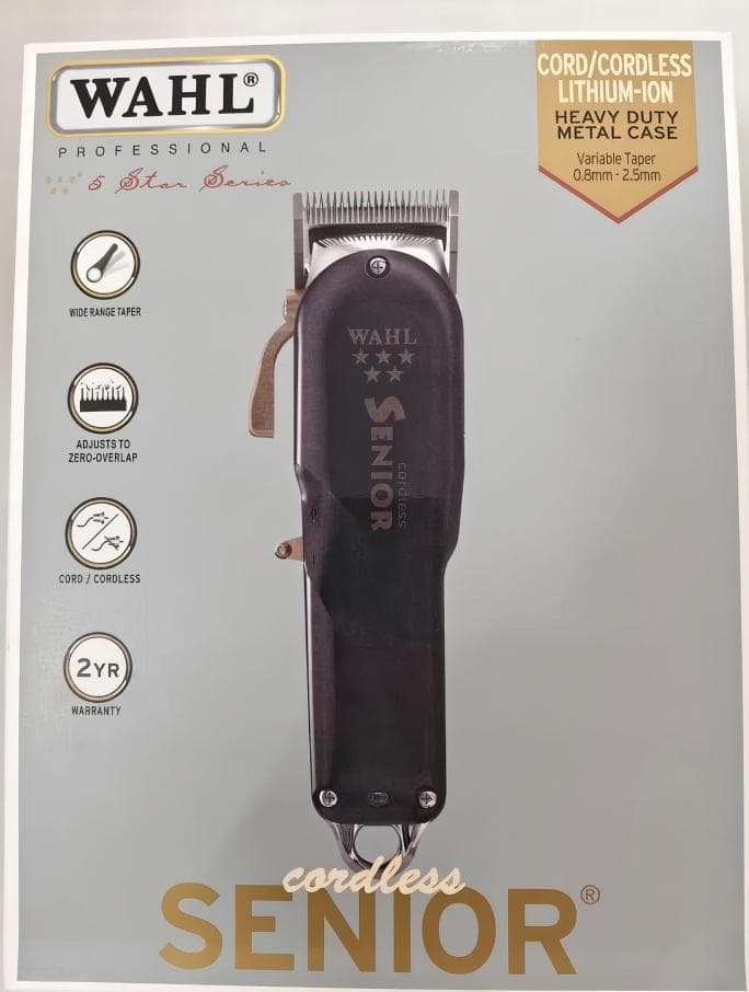 新品5starコードレスシニア3rdEditionSenior wahlバリカン