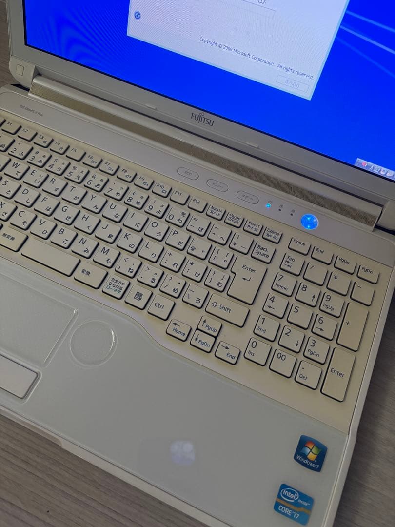 富士通 LIFEBOOK AH77/G Core i7 Windows7 AC付