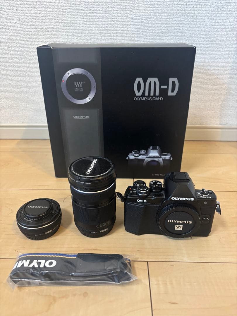 【OLYMPUS】 OM-D E-M10 MarkII EZダブルズームキット