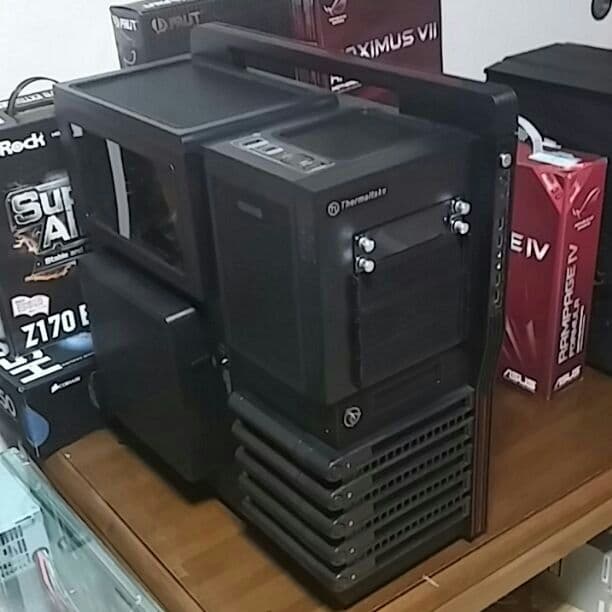 水冷14コア28スレッド m.2 256GB HDD3TB GTX TITAN