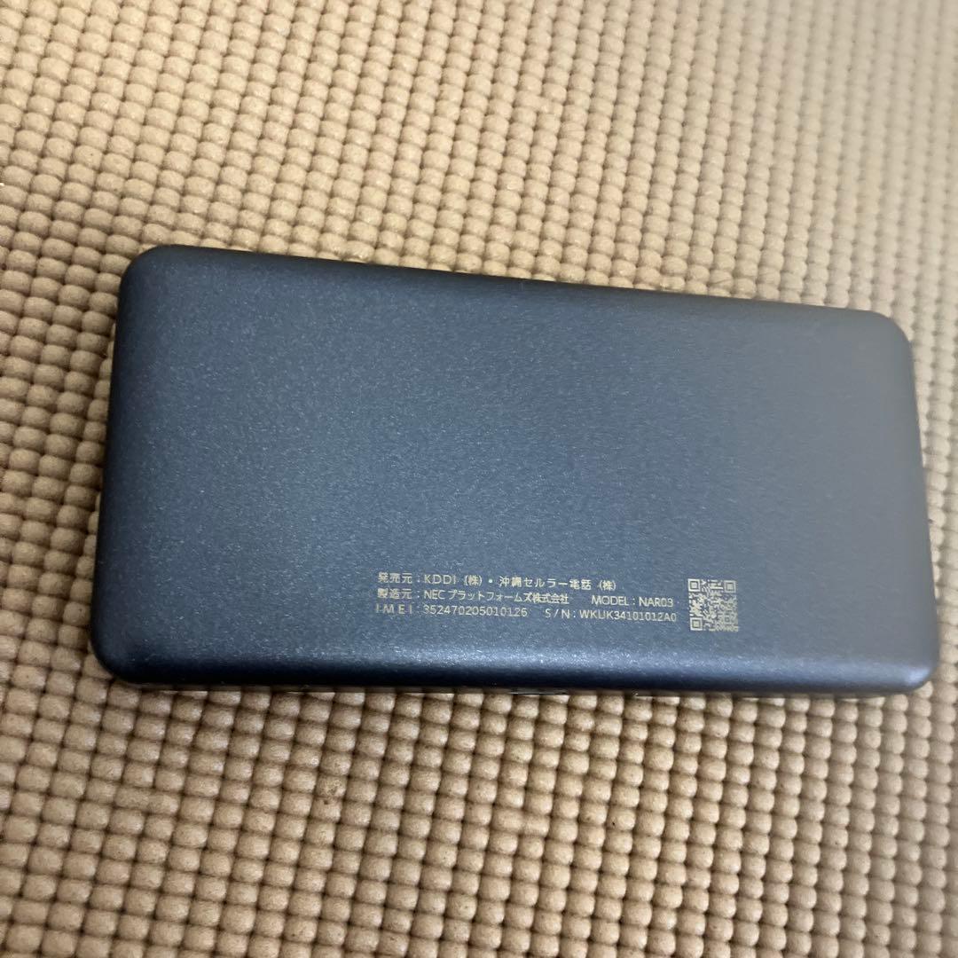 Speed Wi-Fi 5G X12 本体一式　ブラック