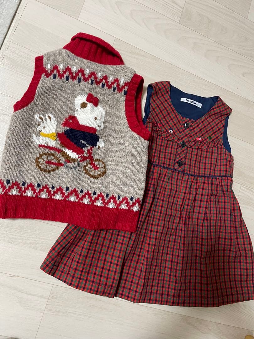 自転車に乗ったキャラクターのワンピース