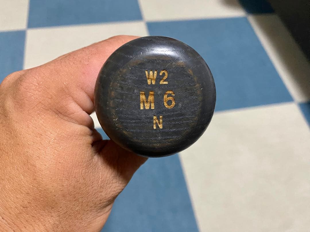 【お得】即購入可　プロ実使用　硬式木製 NPB バット井口資仁選手