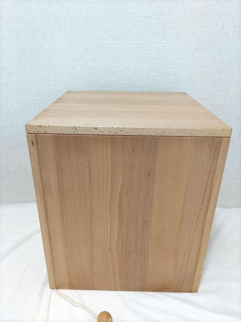 家庭保育園第6教室 ゲーテの組み木 美品 木製 知育玩具 4段引き出し 廃盤