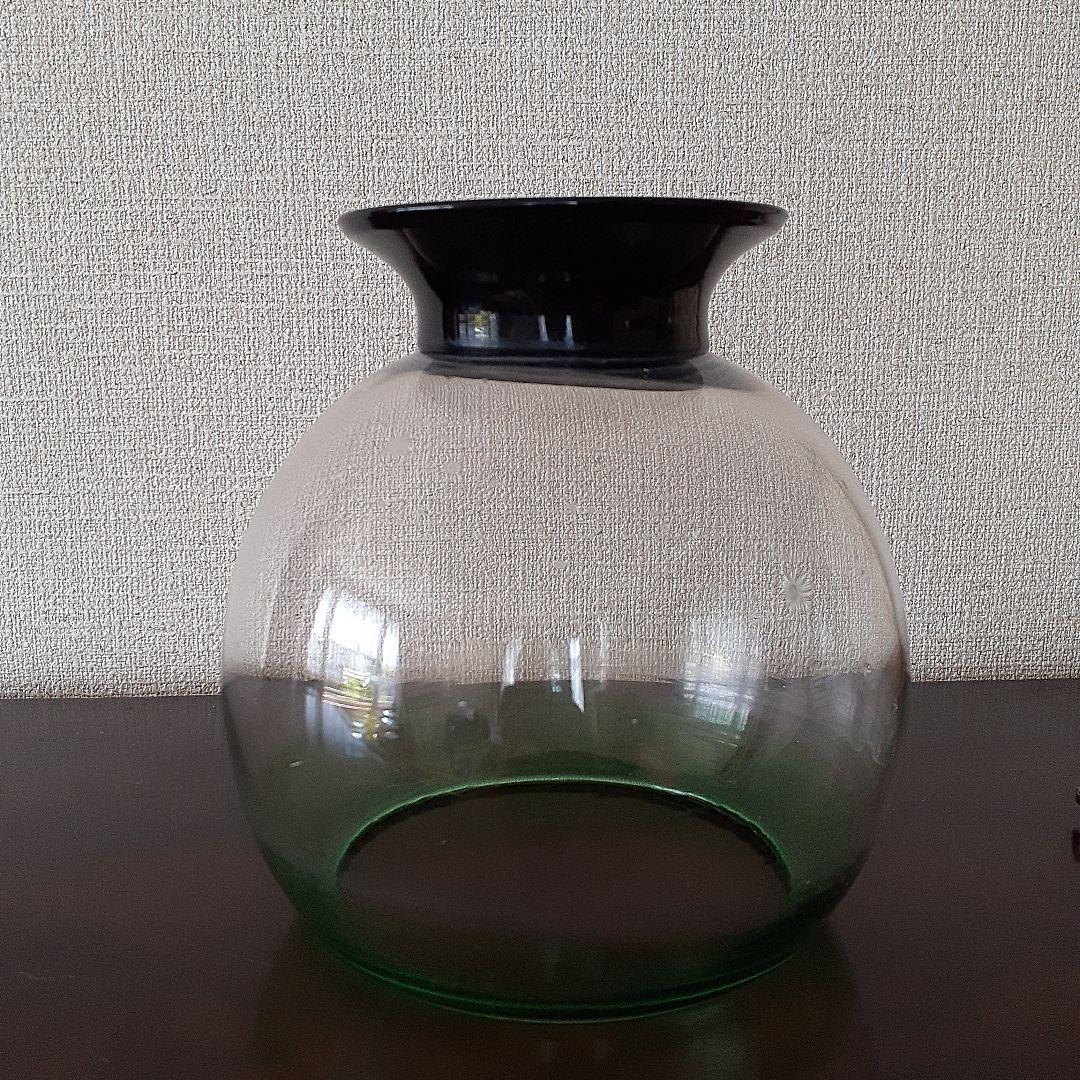 「ペコ」　　　　　　　　　アンティーク硝子　大正ロマン　とろとろガラス