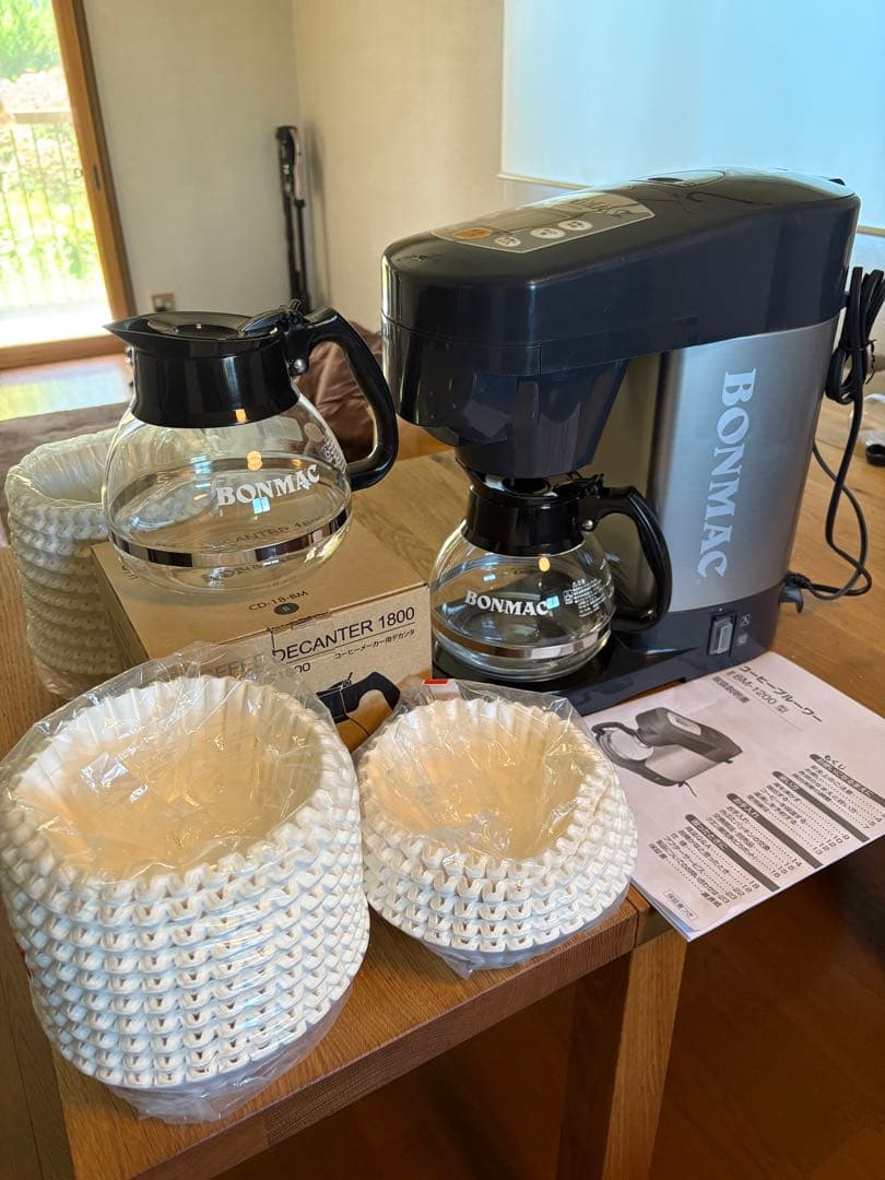 【25-27日の3日間限定価格】BONMAC コーヒーブルーワー　BM-1200