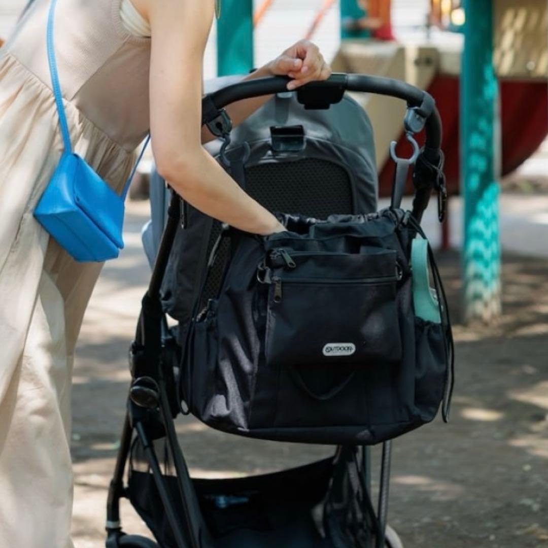 【美品】 25SS 別注 ペアレンツバッグ 3way マザーズバッグ ブラック