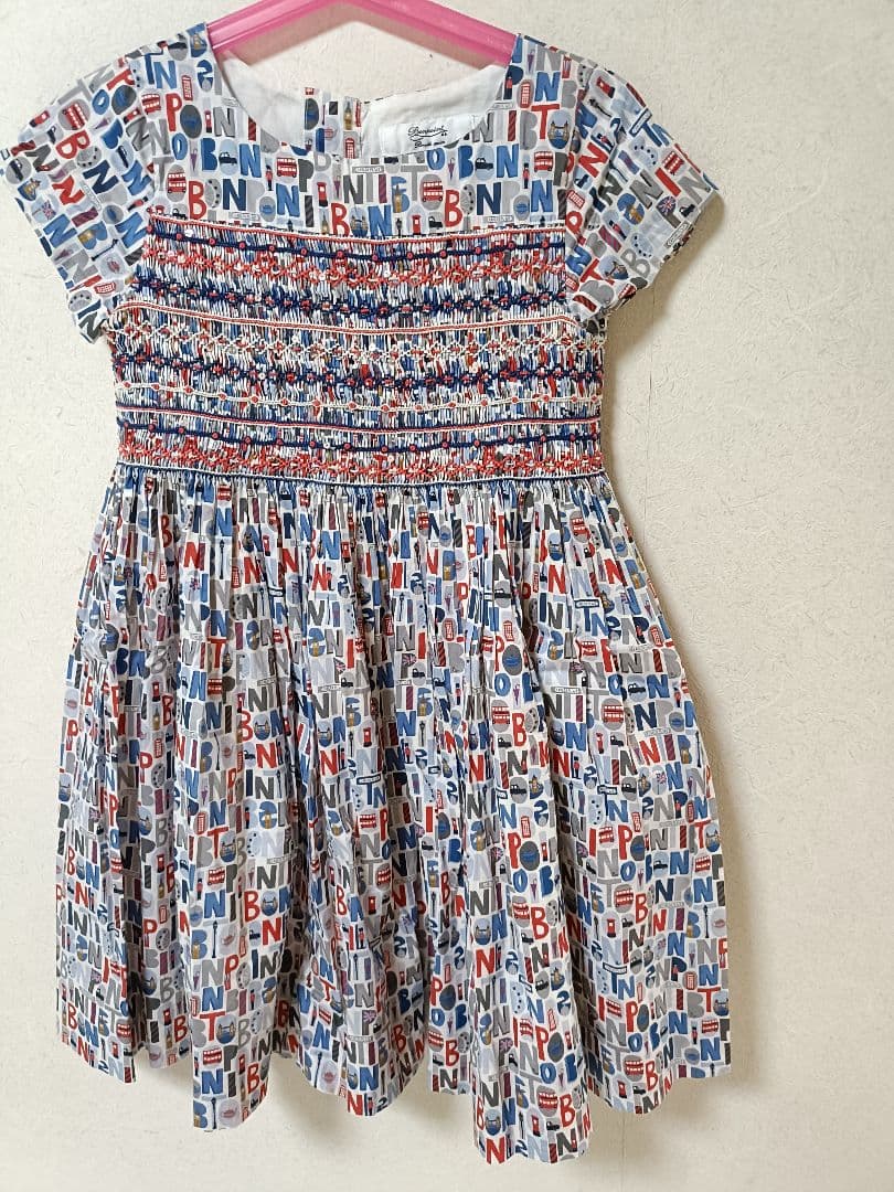 Bonpoint /デュセス　2020秋冬コレクション ロンドン ワンピース8a
