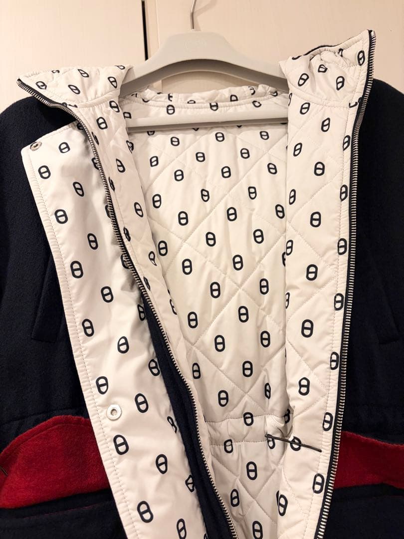 最終価格❗️極希少❤︎HERMÈS エルメス リバーシブル ダウンコート