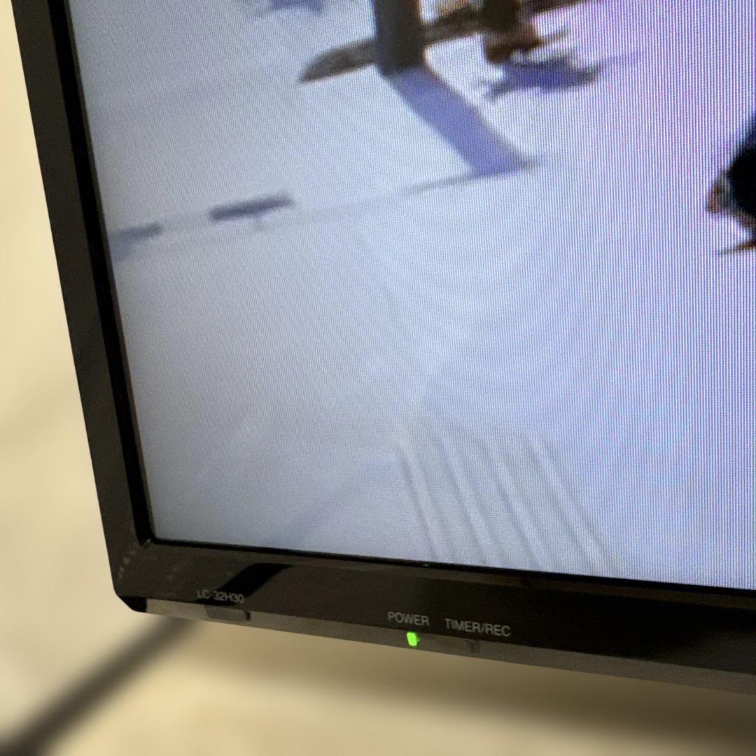 送料込 2016年製SHARP AQUOS 32V型液晶テレビ 外付録画機器対応