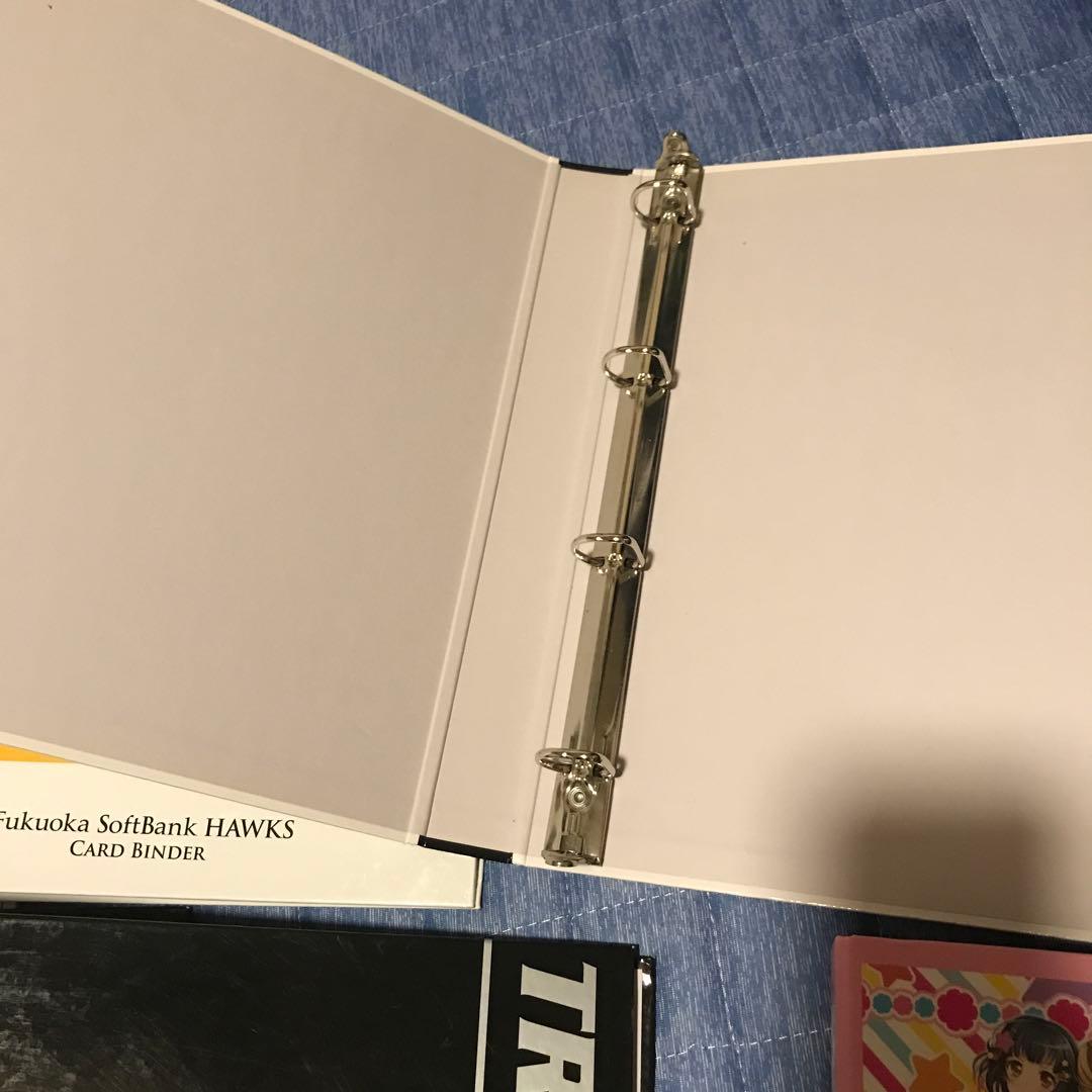プロ野球 日本ハム ソフトバンク バンドリ 黒 トレカ カード バインダー