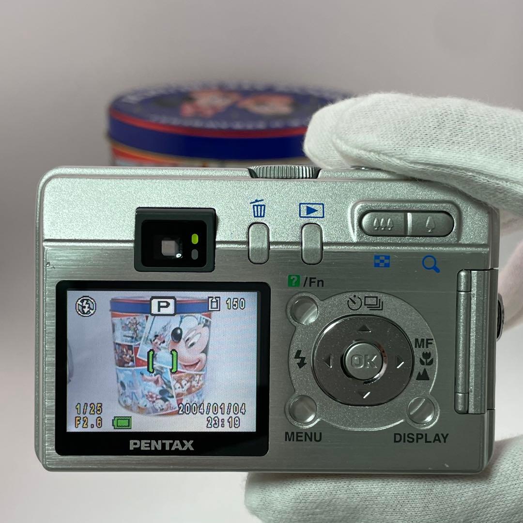 実写美⭕️【動作確認済】ペンタックス　PENTAX Optio S50