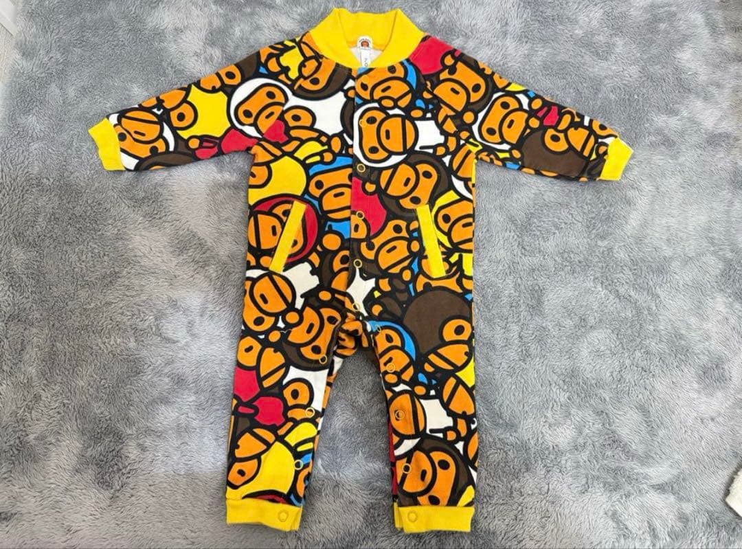 BAPE KIDSロンパース 70cmアベイシングエイプ