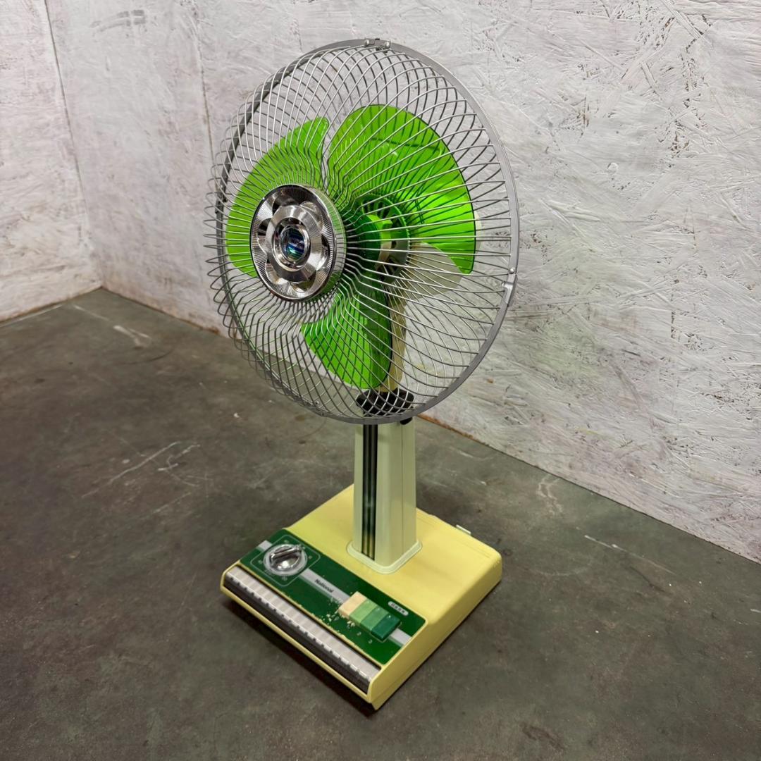 【National】 ナショナル 扇風機 F-30N1M グリーン A0614
