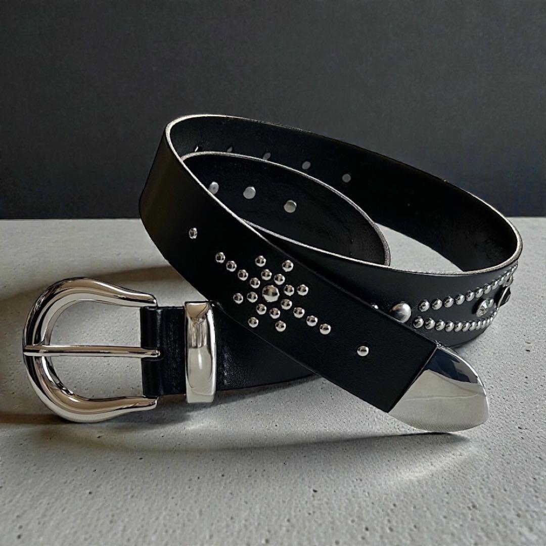 JIEDA ジエダ ベルト　25AW WIDE STUDS BELT