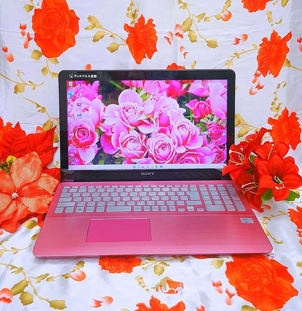 美品/薄型/タッチパネル/爆速3世代Corei7/DVD焼き/新Win11搭載