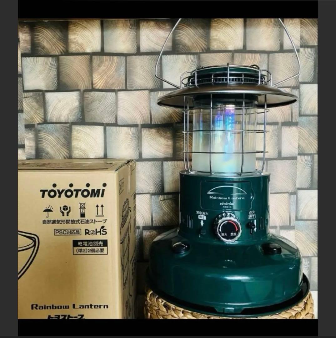 【箱説明書付】トヨトミ レインボーストーブRL-25C 灯油 TOYOTOMI