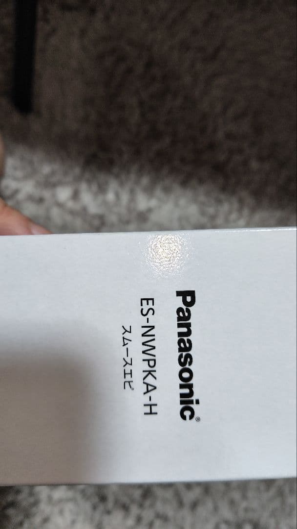 パナソニック スムースエピ ボディ&フェイス用 ES-NWPKA-H