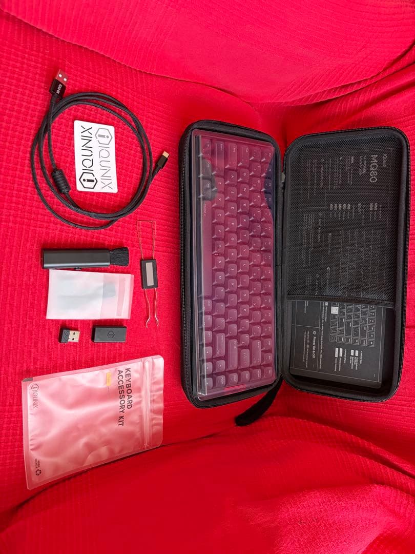 キーボード IQUNIX MQ80 Black