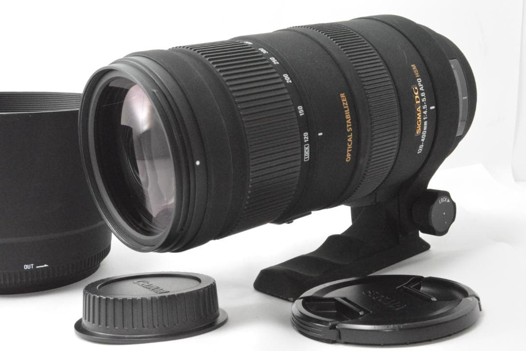レンズ(ズーム) CANON SIGMA APO 120-400mm F DG OS HSM