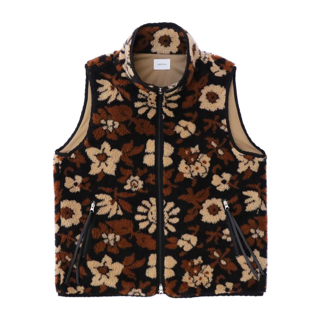 【専用】superNova. フラワーカモジャガードボア　Mサイズ