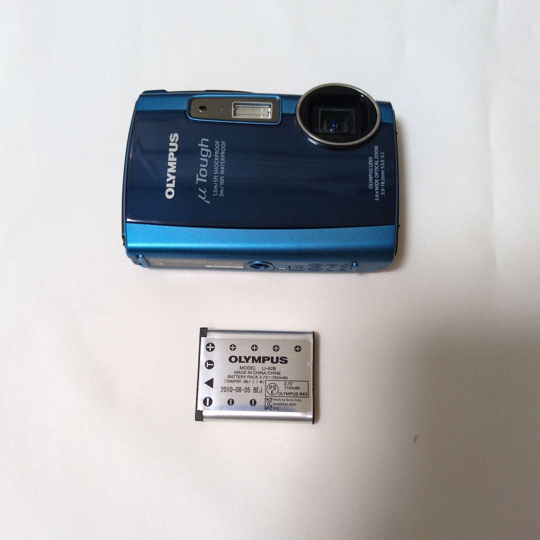 OLYMPUS　μTough-3000+フローティングストラップ　【防水カメラ】